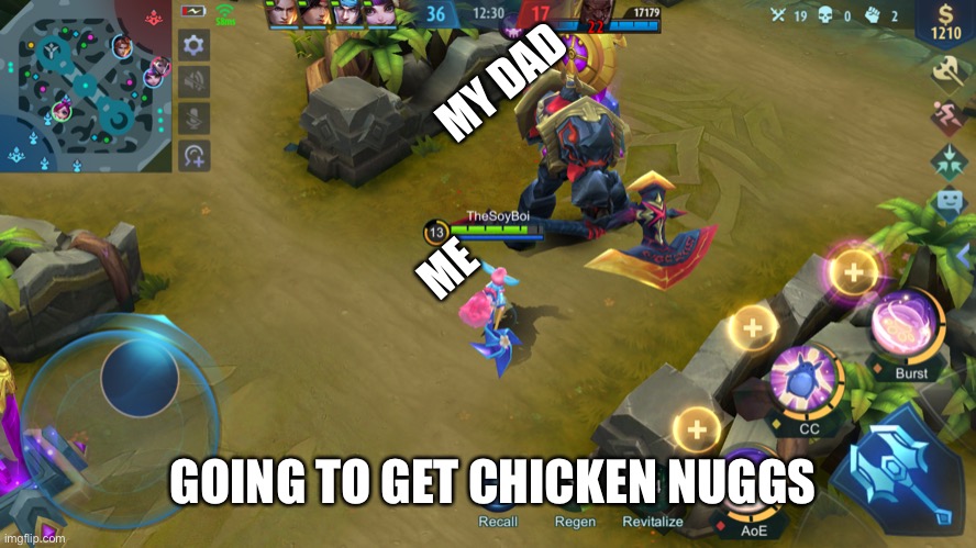 Why 21 | MY DAD; ME; GOING TO GET CHICKEN NUGGS | image tagged in funny memes | made w/ Imgflip meme maker
