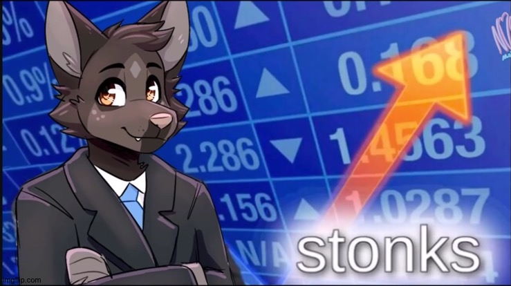 Furry stonks | image tagged in furry stonks | made w/ Imgflip meme maker