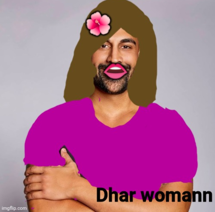 High Quality Dhar Womann Blank Meme Template