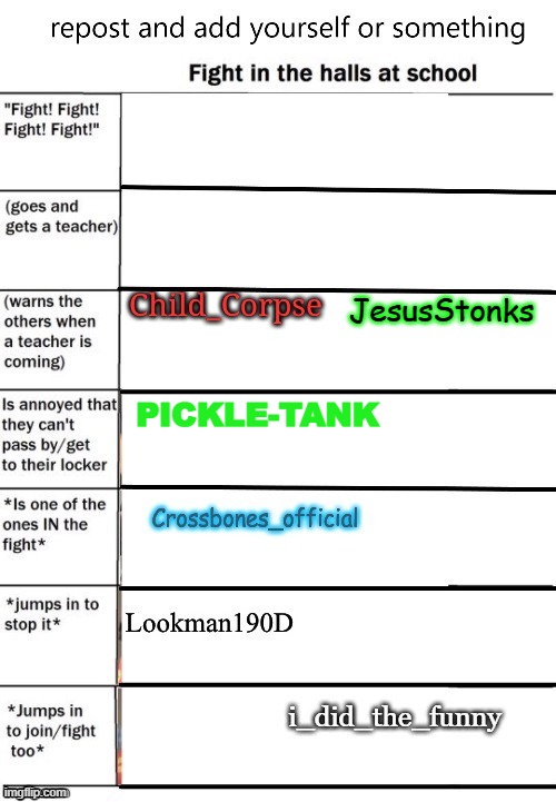 JesusStonks; PICKLE-TANK | image tagged in fight | made w/ Imgflip meme maker