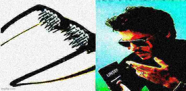 Unsee spike glasses deep-fried 1 | image tagged in unsee spike glasses deep-fried 1 | made w/ Imgflip meme maker