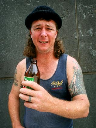 Aussie bogan bum drunkard Blank Meme Template