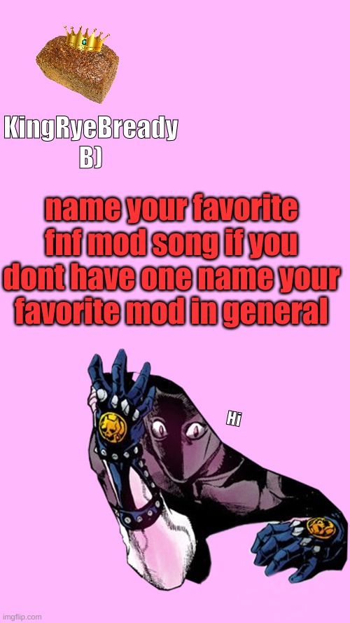 yey funni monke dance shet post | name your favorite fnf mod song if you dont have one name your favorite mod in general | made w/ Imgflip meme maker