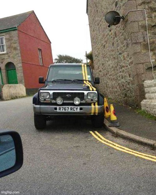 Road on car fail | image tagged in road on car fail | made w/ Imgflip meme maker