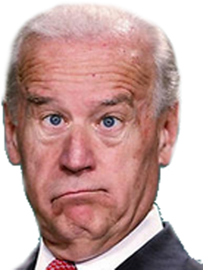 JoKe Biden - Confused President Pudd'in Head Blank Meme Template