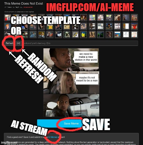 ▬▬ comment with AI meme making instructions | CHOOSE TEMPLATE
OR ←RANDOM
←REFRESH SAVE AI STREAM IMGFLIP.COM/AI-MEME | image tagged in instructions,comment | made w/ Imgflip meme maker