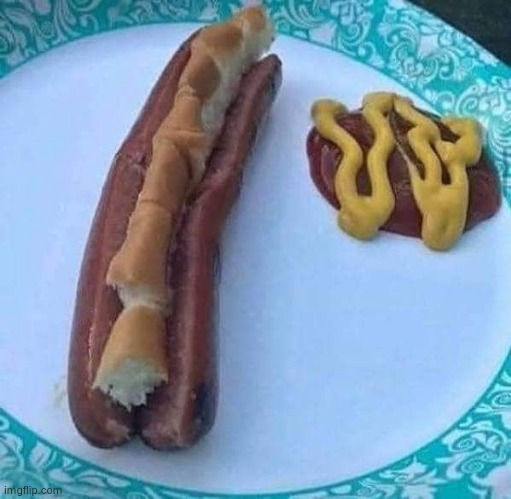 Bone Apple Tea | image tagged in yummy,hot dog,well yes but actually no,mustard,ketchup,to go | made w/ Imgflip meme maker