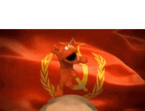 High Quality Soviet Elmo Blank Meme Template