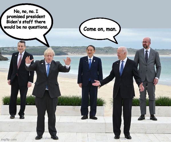 Come On, Man | No, no, no. I promised president Biden's staff there would be no questions. Come on, man. | image tagged in joe biden | made w/ Imgflip meme maker