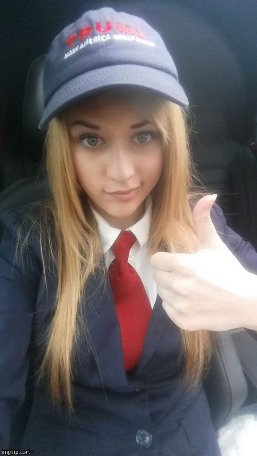 High Quality Thumbs up maga Blank Meme Template