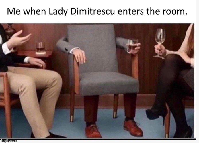 Welcome to lady dimiterescu meme hour | image tagged in resident evil | made w/ Imgflip meme maker