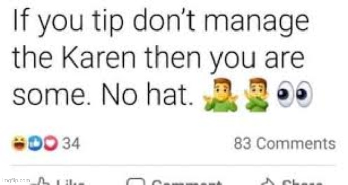 no hat mate | made w/ Imgflip meme maker