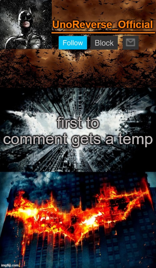 Uno's Trilogy | first to comment gets a temp | image tagged in uno's trilogy | made w/ Imgflip meme maker