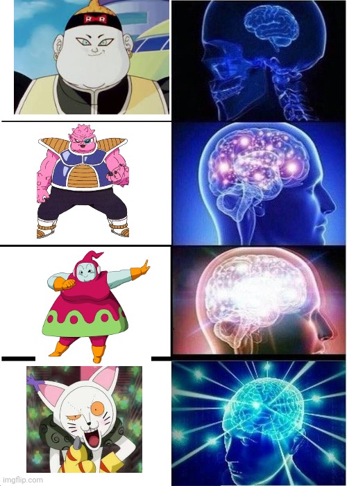 Betsumon | image tagged in memes,expanding brain | made w/ Imgflip meme maker