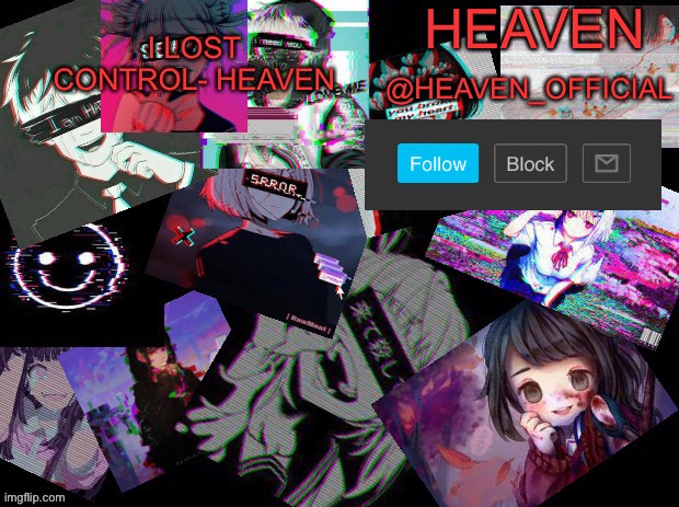 High Quality Cursed heaven Blank Meme Template