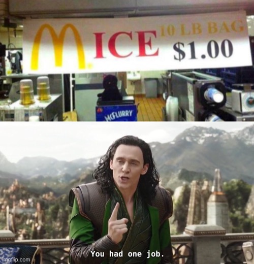 image tagged in you had one job just the one | made w/ Imgflip meme maker