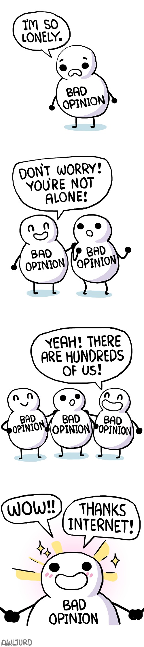 opinions | image tagged in comics/cartoons,bad opinions,opinions | made w/ Imgflip meme maker