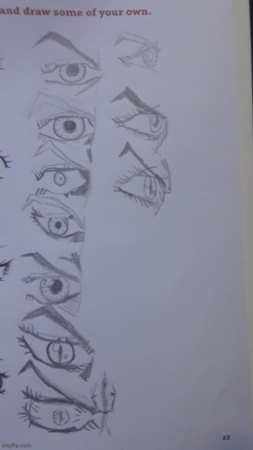 Decided to practice drawing Vento Aureo styled eyes | image tagged in jojo's bizarre adventure,eyes,art,anime,practice,golden wind | made w/ Imgflip meme maker