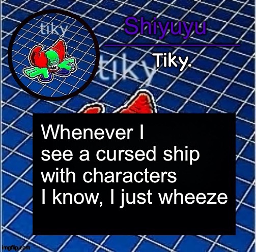 Here's a fact. | Whenever I see a cursed ship with characters I know, I just wheeze | image tagged in dwffdwewfwfewfwrreffegrgvbgththyjnykkkkuuk | made w/ Imgflip meme maker