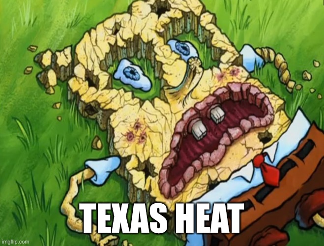 TEXAS HEAT | image tagged in funny | made w/ Imgflip meme maker