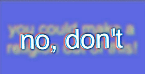 High Quality No, dont. Blank Meme Template