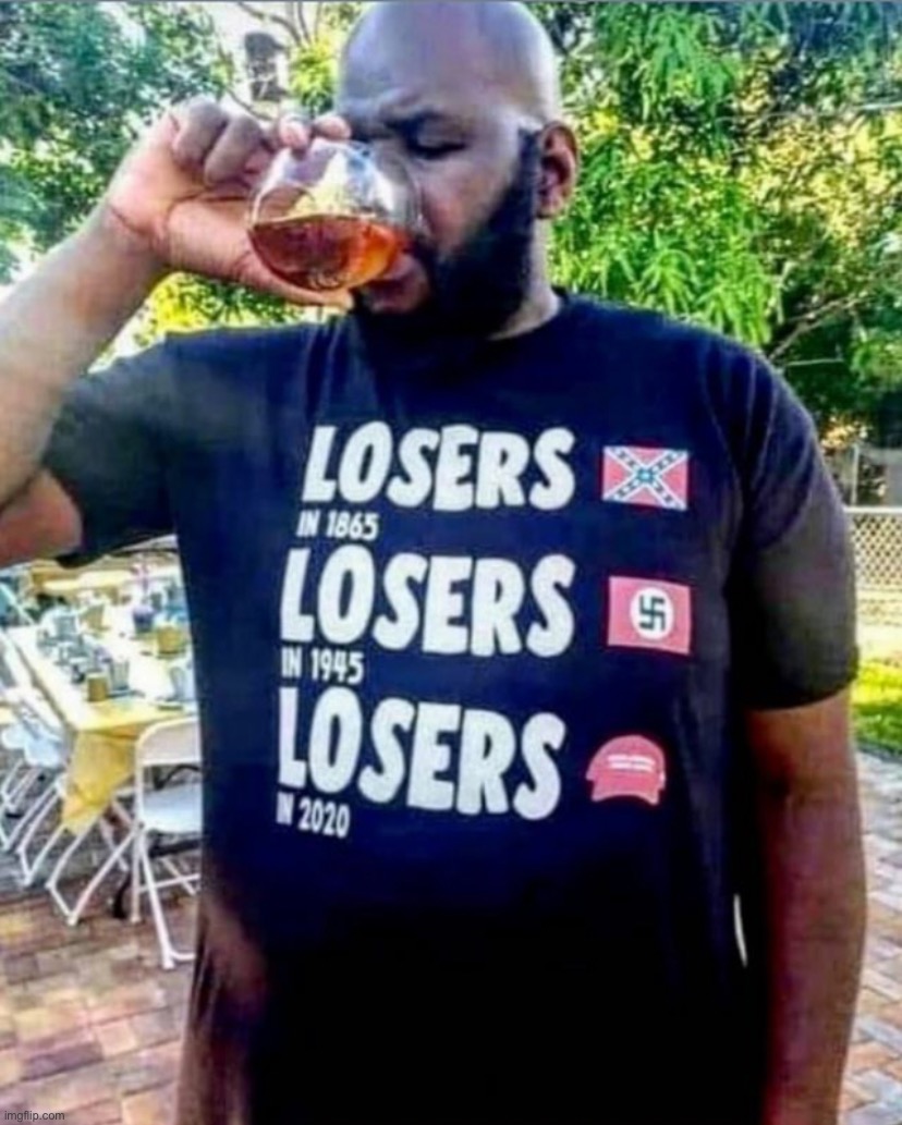 that is really rude, he should take our feelings into account n he shouldnt wear a shirt like that, maga | image tagged in maga historical losers,maga,confederate flag,nazi,rude,how rude | made w/ Imgflip meme maker
