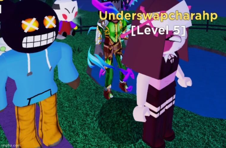 Yo, we got whitty and sarvente in here! | image tagged in friday night funkin | made w/ Imgflip meme maker