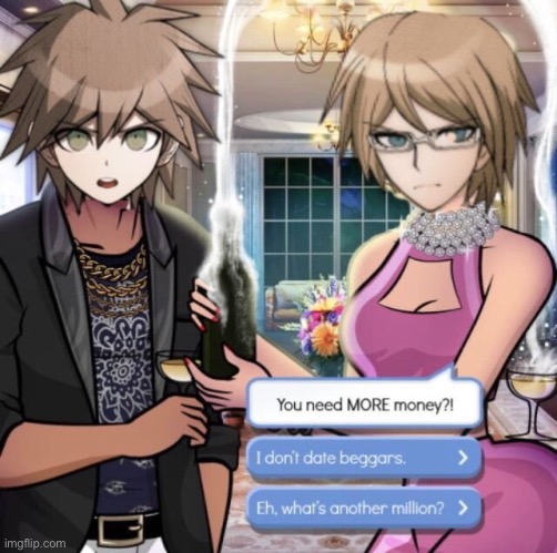 image tagged in danganronpa | made w/ Imgflip meme maker