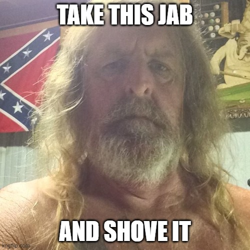 America's New #1 Hit Song - Get Yours Today!!!! | TAKE THIS JAB; AND SHOVE IT | image tagged in rebel,rebel flag,rebellion | made w/ Imgflip meme maker