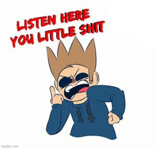 LISTEN UP YA LITTLE SHIT tom | image tagged in listen up ya little shit tom | made w/ Imgflip meme maker