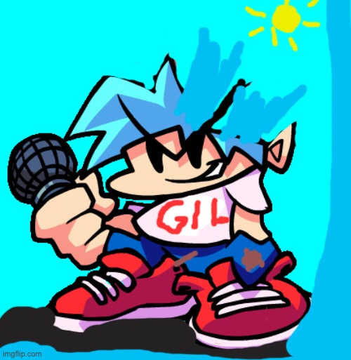 Bf but water Blank Meme Template