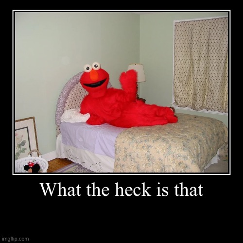 What the heck is that | | image tagged in funny,demotivationals | made w/ Imgflip demotivational maker