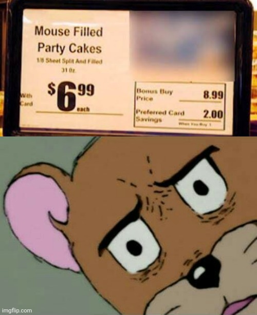 Mouse filled party cakes | image tagged in unsettled jerry,funny,memes,what,cakes | made w/ Imgflip meme maker