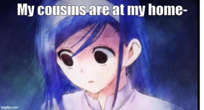 I mean, I like them. But they can sometimes be- | My cousins are at my home- | made w/ Imgflip meme maker