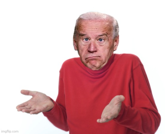 High Quality joe biden guess I'll die Blank Meme Template