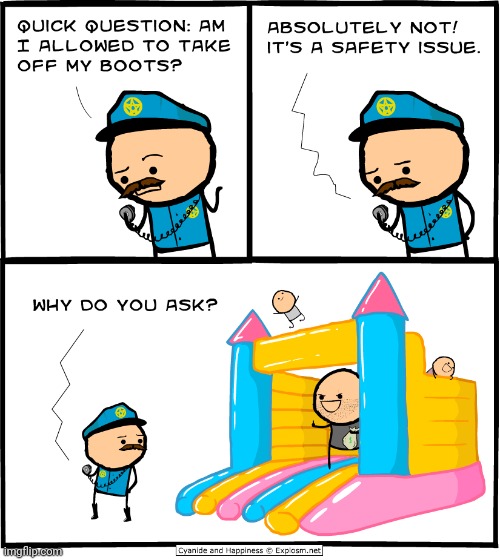Uh oh | image tagged in police,comics/cartoons,comics,comic,cyanide and happiness,cyanide | made w/ Imgflip meme maker