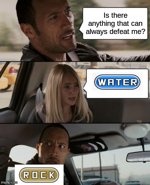 The Rock Driving | Is there anything that can always defeat me? | image tagged in memes,the rock driving | made w/ Imgflip meme maker