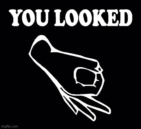 Made you look | image tagged in made you look | made w/ Imgflip meme maker