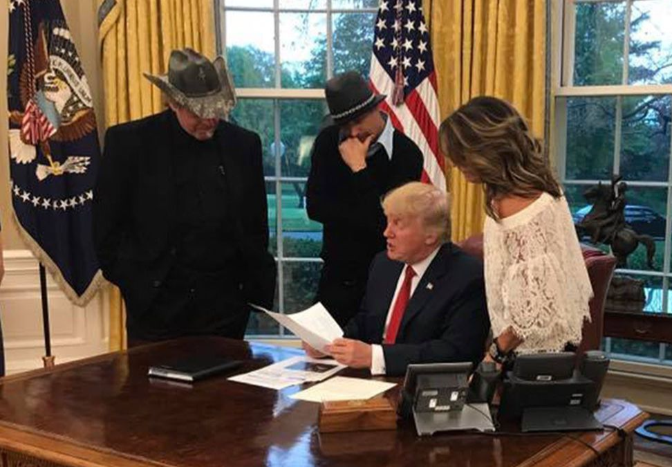 Ted Nugent Kid Rock Sarah Palin Donald Trump Blank Meme Template