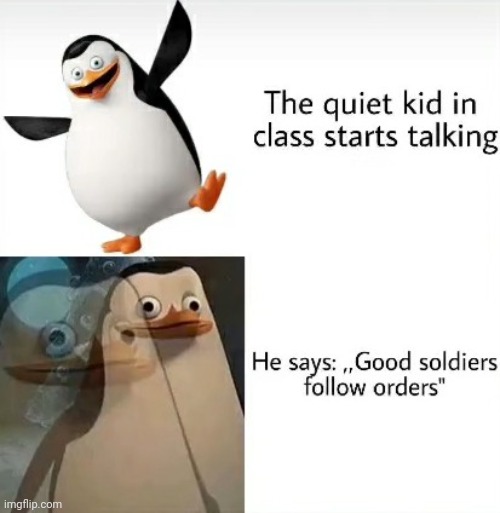 Oh that's ni-...wait a minute | image tagged in memes,funny,repost,penguins of madagascar,star wars,quiet kid | made w/ Imgflip meme maker
