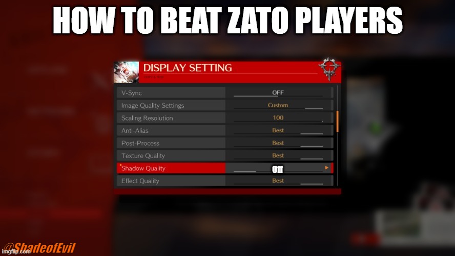 How to beat Zato Players | @ShadeofEvil | image tagged in zato-1,guilty gear,ggst,zato,strive,guilty gear strive | made w/ Imgflip meme maker