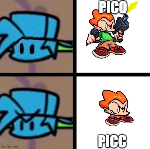 Fnf | PICO; PICC | image tagged in fnf | made w/ Imgflip meme maker