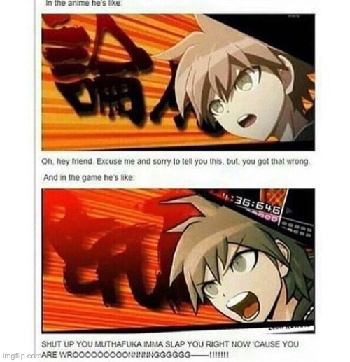 image tagged in danganronpa | made w/ Imgflip meme maker