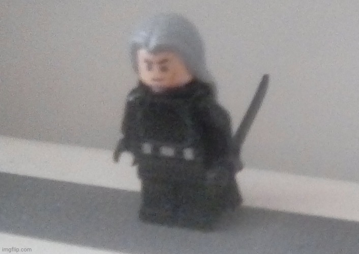 Lego Sephiroth because why not | image tagged in lego,sephiroth | made w/ Imgflip meme maker
