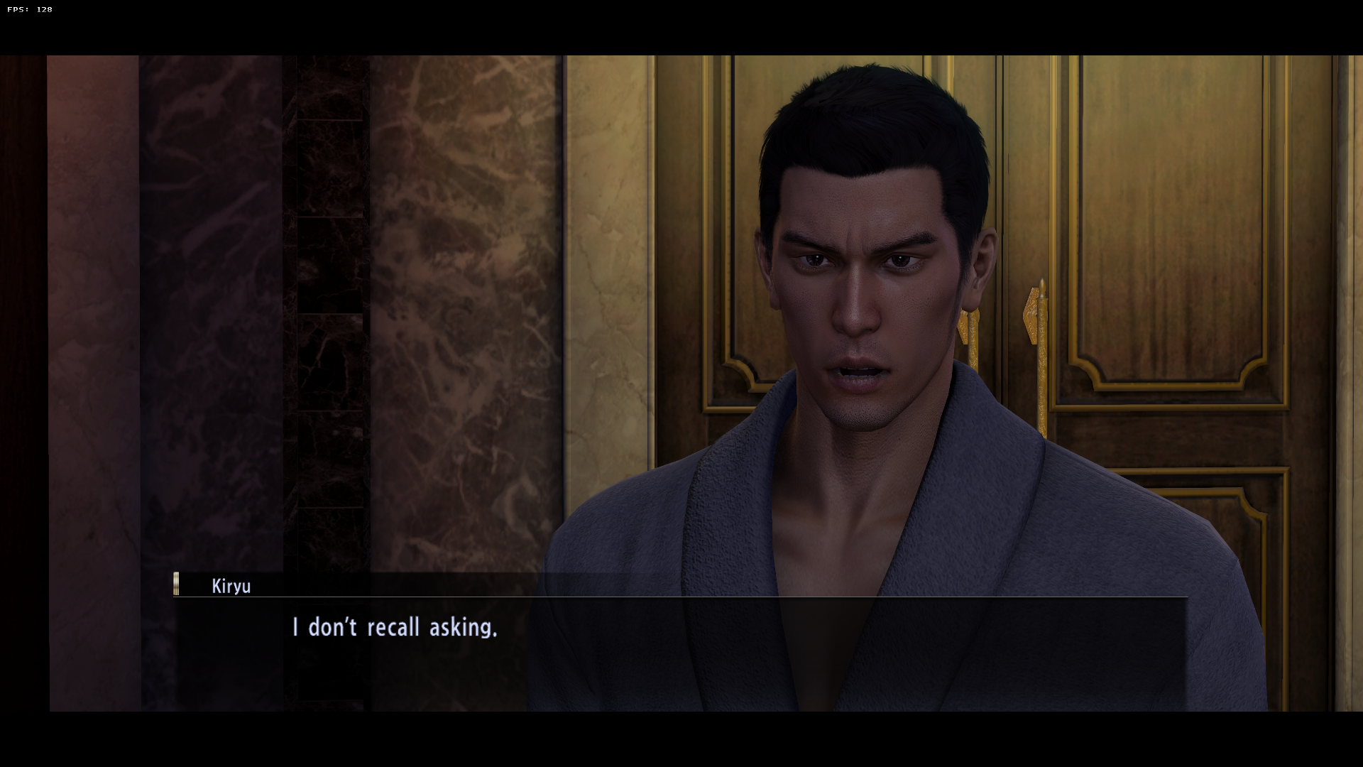 Kiryu Didn't Ask Blank Meme Template