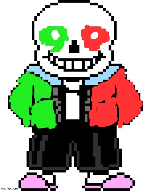 IMGFLIP sans (battle) Blank Meme Template