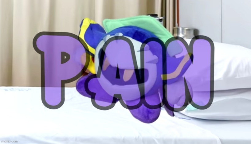 new template | image tagged in meta knight pain | made w/ Imgflip meme maker