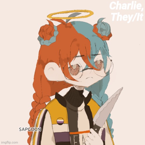 Just a casual wanted criminal | Charlie, They/It | made w/ Imgflip meme maker
