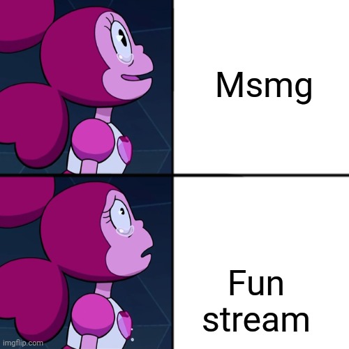 spinel | Msmg; Fun stream | image tagged in spinel | made w/ Imgflip meme maker