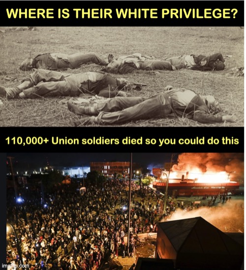 White Privilege | image tagged in protesters | made w/ Imgflip meme maker